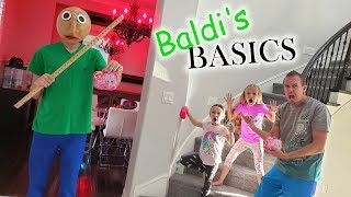 Baldis Basics in Real Life in Our New House BFF Toys Scavenger Hunt [upl. by Neruat]