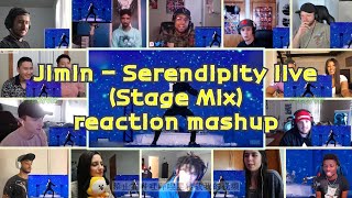 BTS Jimin  Serendipity live Stage Mix｜reaction mashup [upl. by Skyler224]