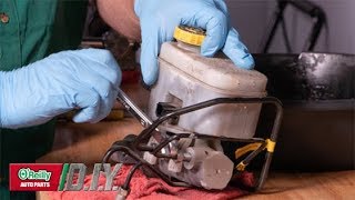 How To Replace A Brake Master Cylinder [upl. by Eivad]