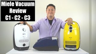 Miele Vacuum Review  Compare C1 C2 amp C3 Series [upl. by Niroc526]