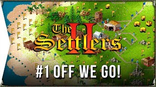 The Settlers 2 ► quotIs this a long gamequot  1 Off We Go  Roman Campaign amp Retro RTS Gameplay [upl. by Rodgiva314]