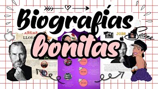 Biografías BonitasWORD🎙📱 [upl. by Cynarra]