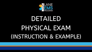 Patient Assessment System  Detailed Physical Exam Instruction amp Demonstration [upl. by Sinnoda]