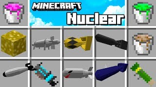 Minecraft  NUCLEAR MOD Si no tienes cuidado BOOM [upl. by Rosenwald]