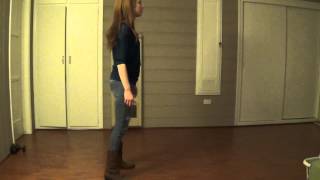 Stroll Along Cha Cha Line Dance  Demo amp Teach [upl. by Eicam]