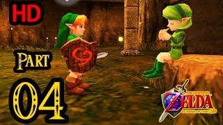 Zelda Ocarina of Time 3D 100 Walkthrough 1080p HD Part 4  The Lost Woods  Sarias Song [upl. by Luba76]