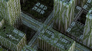 Minecraft Timelapse  Post Apocalyptic City [upl. by Nirhtak952]