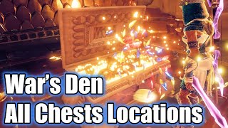 Immortals Fenyx Rising  All EPIC Chests Locations  War’s Den [upl. by Diena]