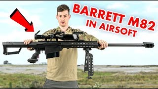 Anti Material Sniper Rifle in Airsoft [upl. by Bunny]