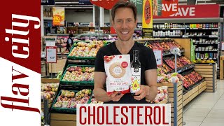 The BEST Cholesterol Lowering Foods At The Grocery Store And What To Avoid [upl. by Noroj]