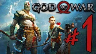 God of War PS4  Parte 1 Kratos e Atreus   Playstation 4 Pro  Playthrough [upl. by Aeresed]