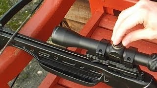 How to zero a crossbow scope Tutorial [upl. by Kellsie]