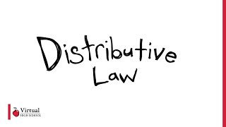 The Distributive Law [upl. by Aramac]