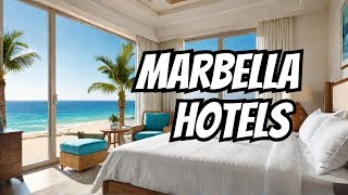 Best Hotel Marbella Luxury Room Tour amp Beachfront Views  MUST SEE [upl. by Asserrac]