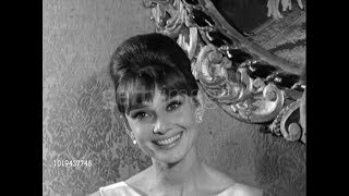 Breakfast at Tiffanys Audrey Hepburn interview 1961 [upl. by Ettedanreb641]