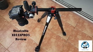 Manfrotto 055XPRO 3 Review  The Youtubers Tripod [upl. by Kenlay]