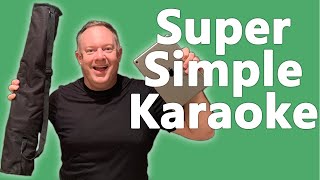 Simple Karaoke Setup for Mobile DJs  Add Another Component to your Services [upl. by Spiegel272]