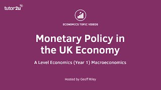 Introduction to Monetary Policy I A Level and IB Economics [upl. by Nyberg]