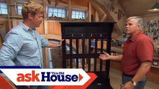 How to Build a Storage Bench  Ask This Old House [upl. by Gnuj]