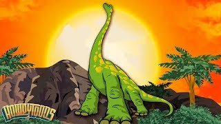 Dinosaur Songs  Plant Eaters  Brachiosaurus Diplodocus and Brontosaurus [upl. by Yelyak992]