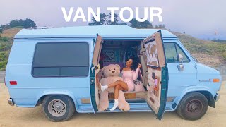 VAN TOUR  SOLO FEMALE TRAVELER lives VANLIFE with PET SNAKE [upl. by Tynan]