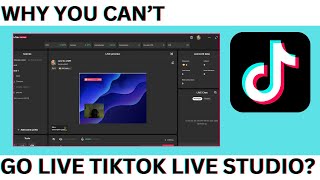 Why Cant I Go Live On Tiktok Live Studio [upl. by Azilem]