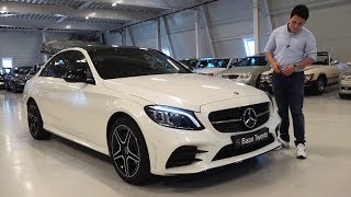 2019 Mercedes C Class C180 AMG  NEW Full Review Start Up Sound Interior Exterior [upl. by Tnattirb]