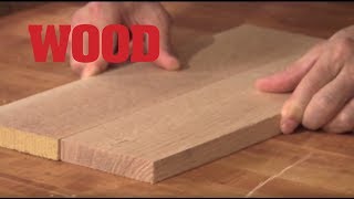 How To Make An Edge To Edge Glue Joint  WOOD magazine [upl. by Ecirtnuahs]