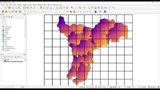 Create Grid or Fishnet Using QGIS [upl. by Ennaxxor]