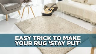 How to Stop Rugs from Slipping  Tips [upl. by Nele]