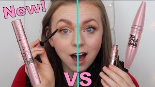 NEW Maybelline Lash Sensational Sky High Mascara VS Original Maybelline Lash Sensational Mascara [upl. by Ameen]