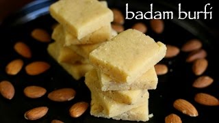 badam burfi recipe  almond burfi recipe  badam katli recipe [upl. by Gagliano230]