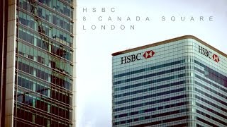 Tour of HSBC headquarters Canary Wharf London [upl. by Strickler]