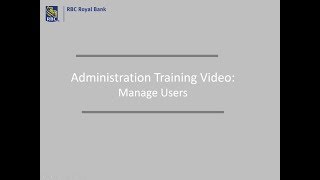 Administration Manage Users [upl. by Aleunam687]