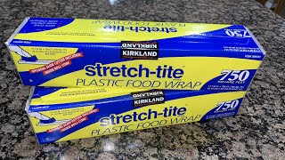 How to install the Kirkland Signature StretchTite Plastic Food Wrap 12 in x 750 ft item 208721 [upl. by Woodruff]