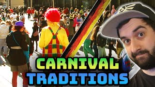 GERMAN CARNIVAL 🎭 Karneval amp Fasching Traditions Explained [upl. by Polito]