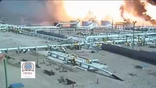 2012 Gas plant explosion Mexico [upl. by Elatnahs40]