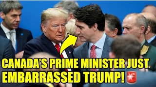 🚨 Trudeau Just UPSTAGED TRUMP In Front Of ENTIRE WORLD [upl. by Yesnik]