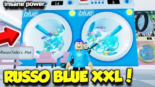 They Added XXL RUSSO BLUE WASHING MACHINES In Laundry Simulator And Its INSANE Roblox [upl. by Petty]