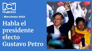 Gustavo Petro Discurso presidente electo [upl. by Jaal]