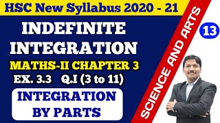 Indefinite Integration Ex33 Part 13 Integration by Parts  12th Maths New Syllabus  Dinesh Sir [upl. by Dibrin]