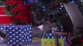 Kenny Sends Shaq Into The Christmas Tree On Inside The NBA [upl. by Naes]