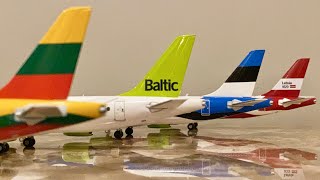 AIR BALTIC A220 MODELS [upl. by Edahs]