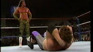 Brutus Beefcake vs Jobber WWF 1990 [upl. by Rachel]