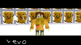 Chicken Nugget Song Roblox Music Video 1 [upl. by Nyram168]