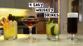 Four Easy Whiskey Drinks [upl. by Nibaj529]