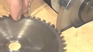 How To Grinding Circular Saw The Simplest Way [upl. by Gawen]