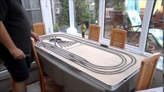 Fleischmann N Gauge Folding Layout [upl. by Slade]