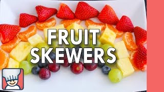 How to make fruit skewers [upl. by Camarata563]