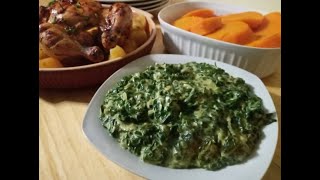 Delicious Creamed Spinach [upl. by Barboza]